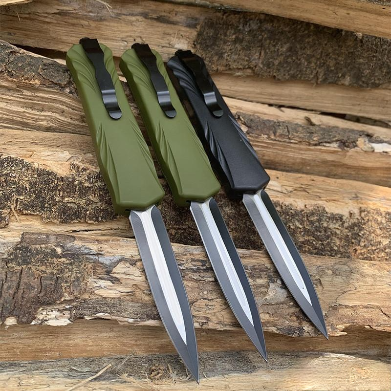 Outdoor Knife Tactical EDC Camping Hiking Auto Pocket Knives Tools