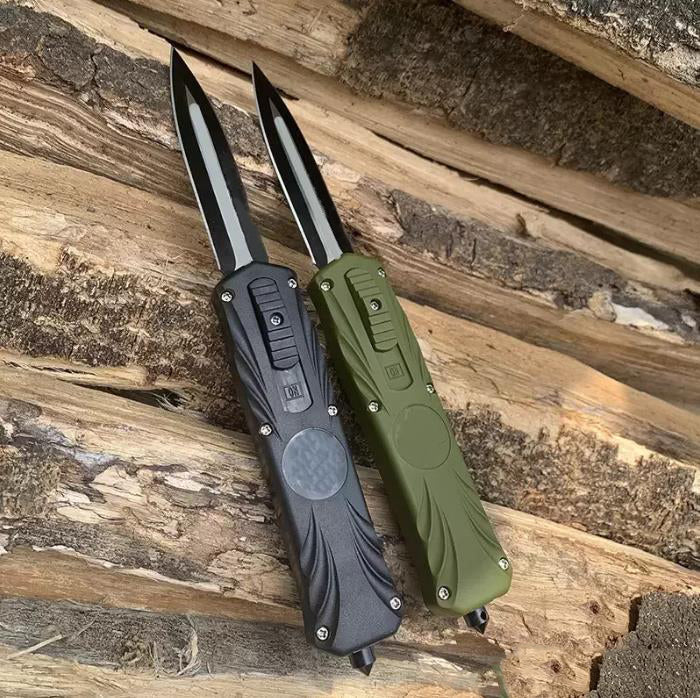 Outdoor Knife Tactical EDC Camping Hiking Auto Pocket Knives Tools