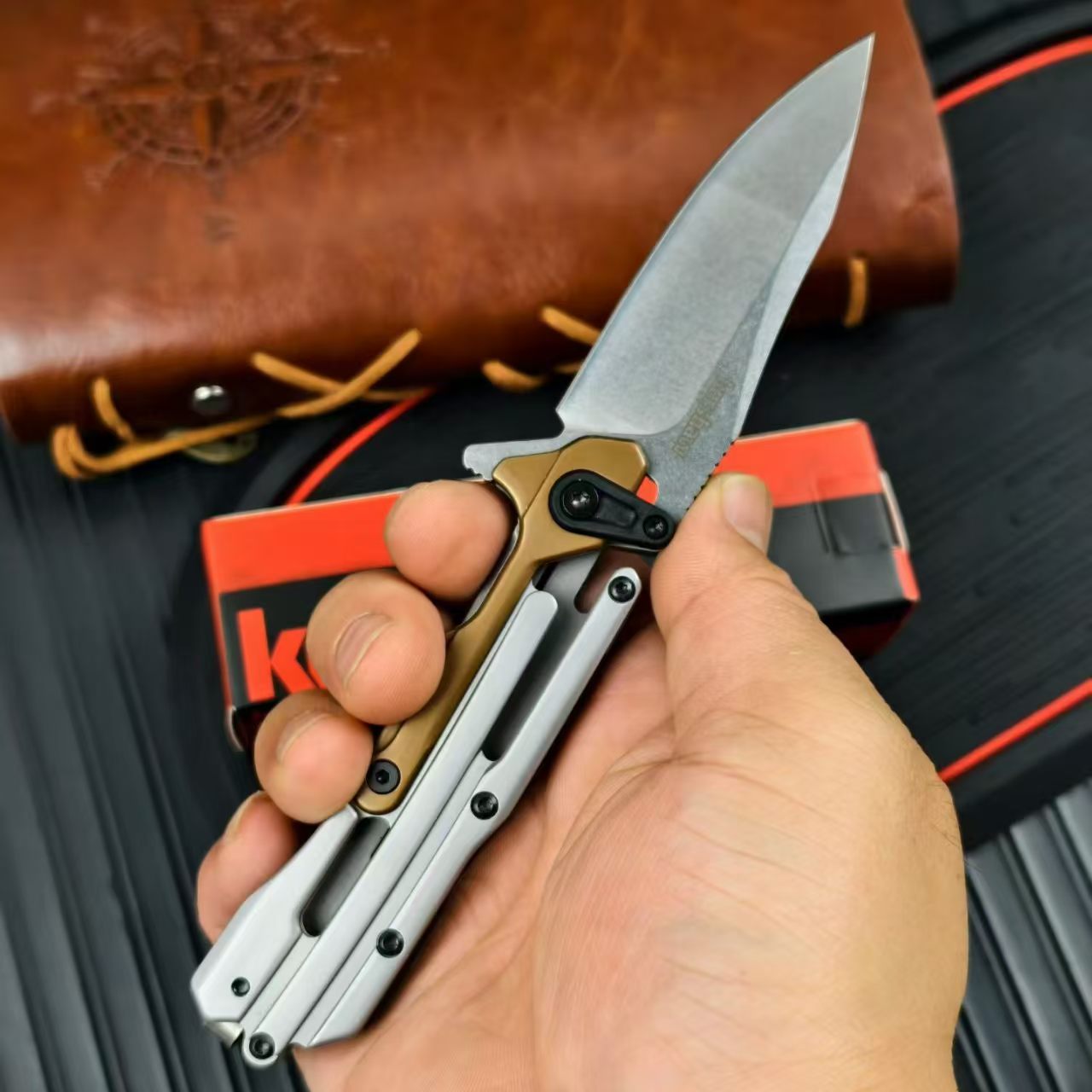 Kershaw 2039L Folding Knife – Integral Frame Lock