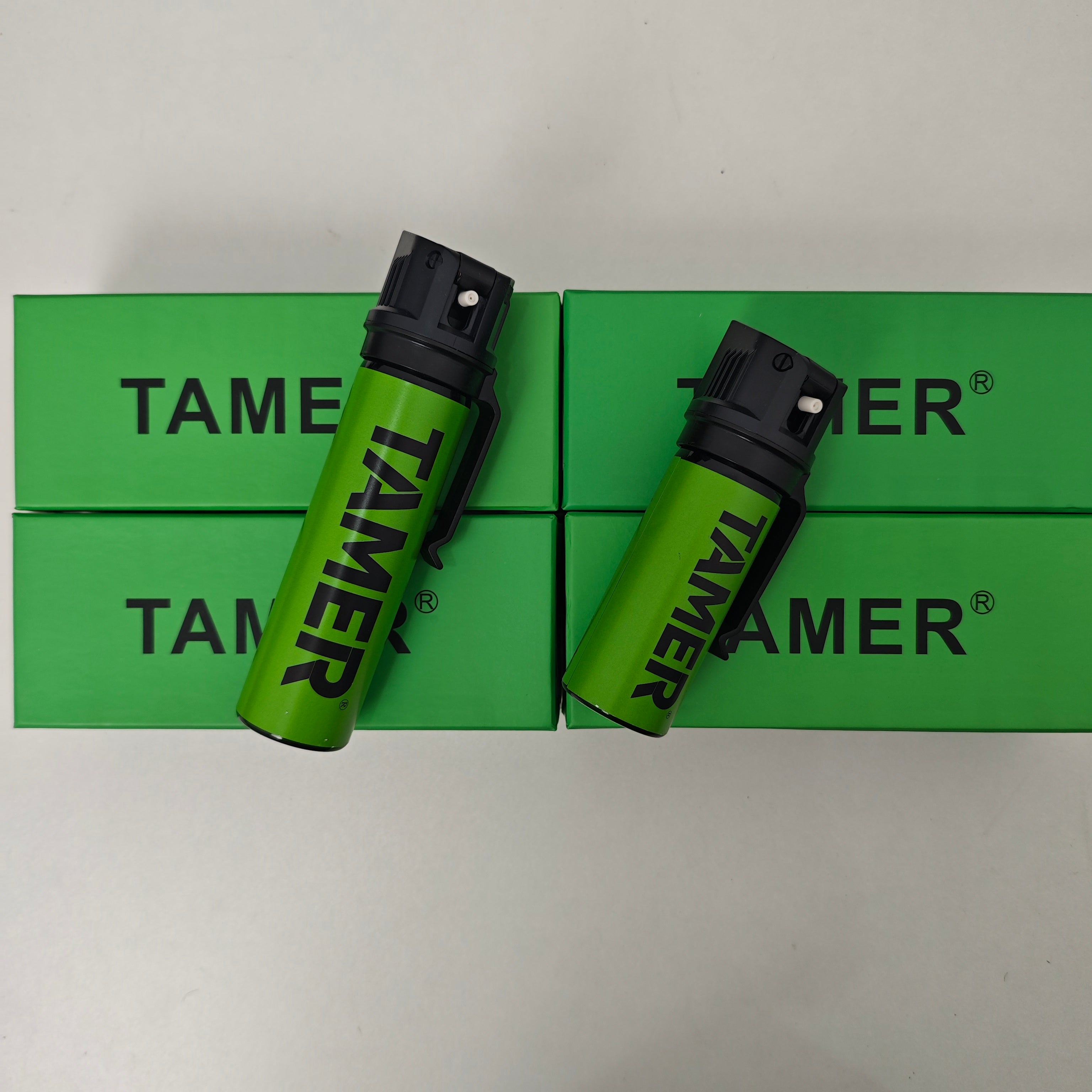 TAMER OC Gel Spray, Portable Wildlife & Aggressive Dog Repellent with Carrying Clip for Outdoor Hiking & Camping