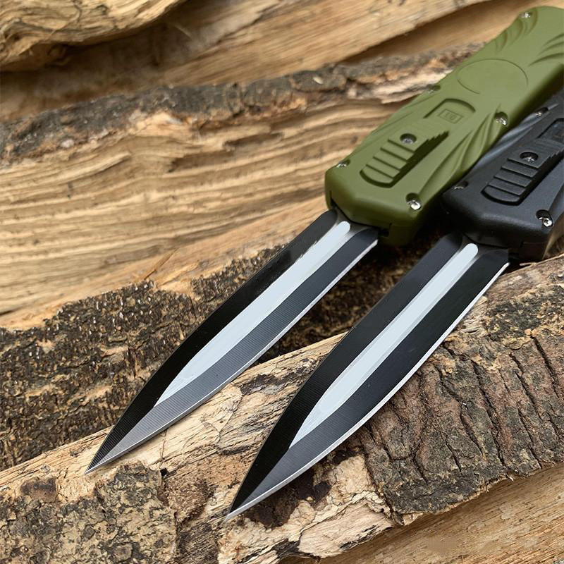 Outdoor Knife Tactical EDC Camping Hiking Auto Pocket Knives Tools