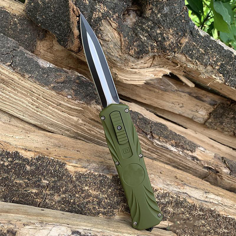 Outdoor Knife Tactical EDC Camping Hiking Auto Pocket Knives Tools