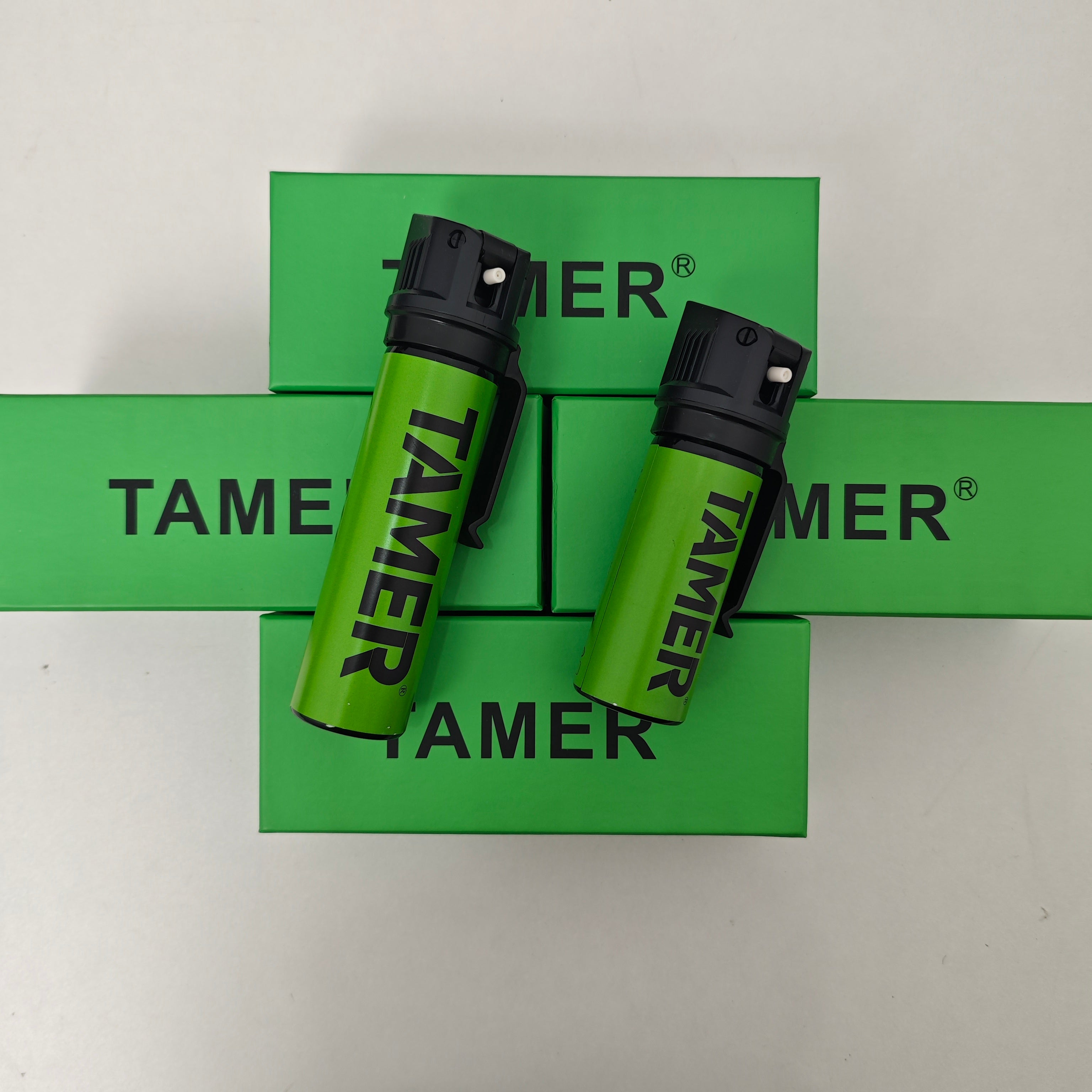 TAMER OC Gel Spray, Portable Wildlife & Aggressive Dog Repellent with Carrying Clip for Outdoor Hiking & Camping