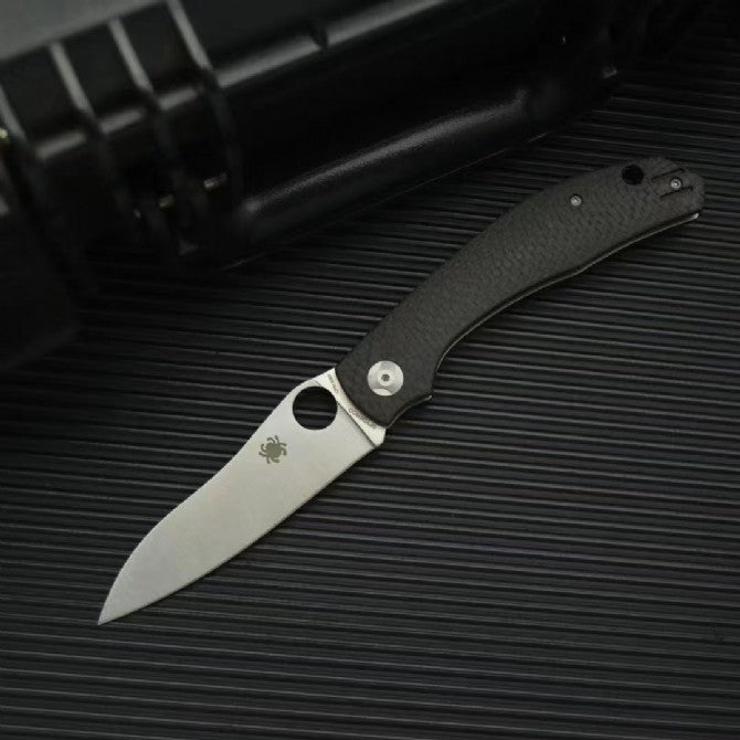 Spyderco C241 Folding Knife with Carbon Fiber Handle