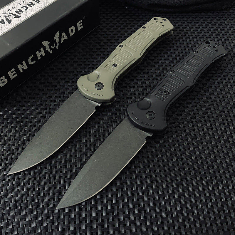 Benchmade 9070 Folding Knife – Fiberglass Handle, Portable Outdoor/Camping Knife