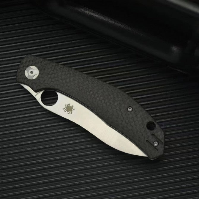Spyderco C241 Folding Knife with Carbon Fiber Handle