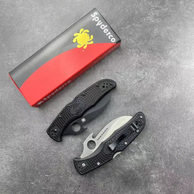Spyderco C12 Fully Serrated Folding Knife