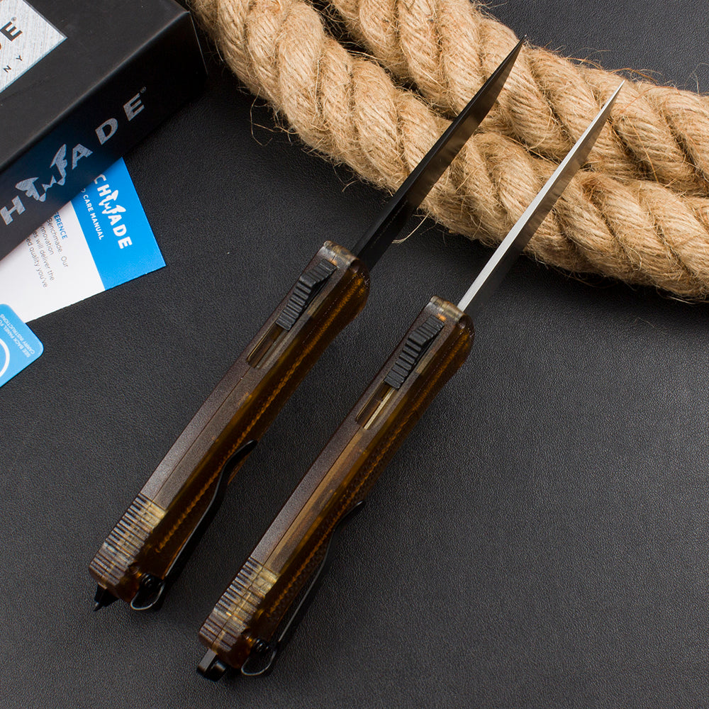 Benchmade 5370FE OTF Automatic Knife – Transparent PEI Version