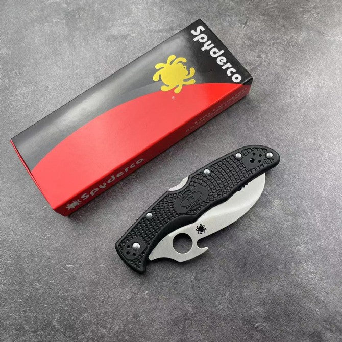 Spyderco C12 Fully Serrated Folding Knife