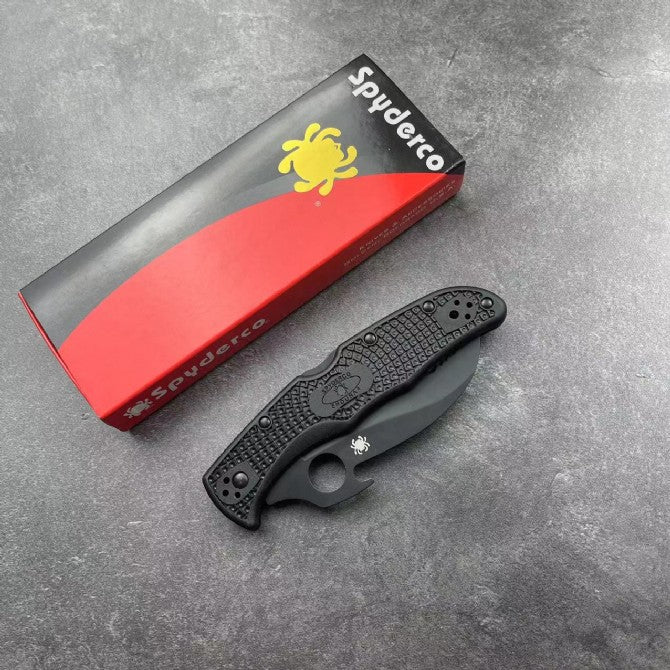 Spyderco C12 Fully Serrated Folding Knife