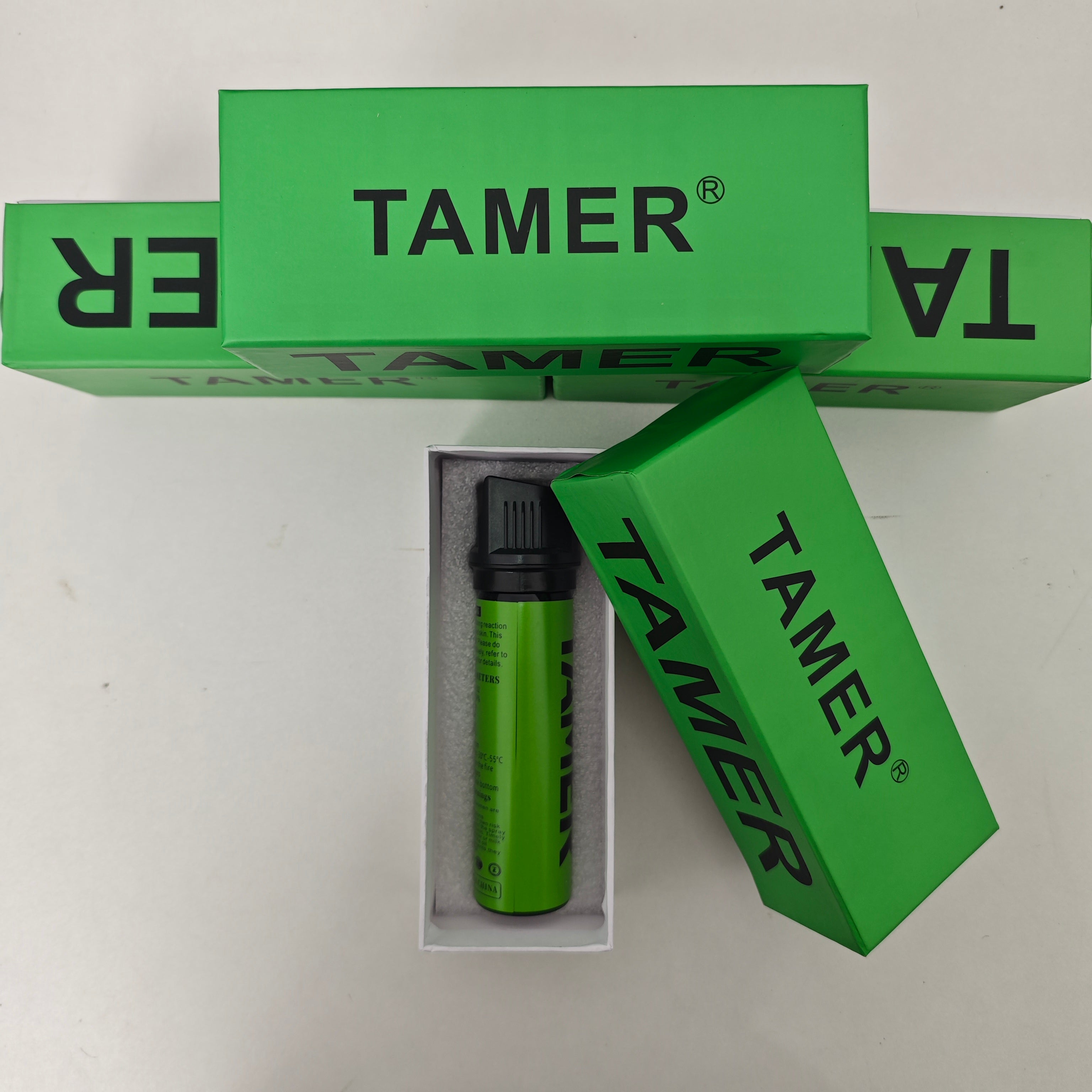 TAMER OC Gel Spray, Portable Wildlife & Aggressive Dog Repellent with Carrying Clip for Outdoor Hiking & Camping